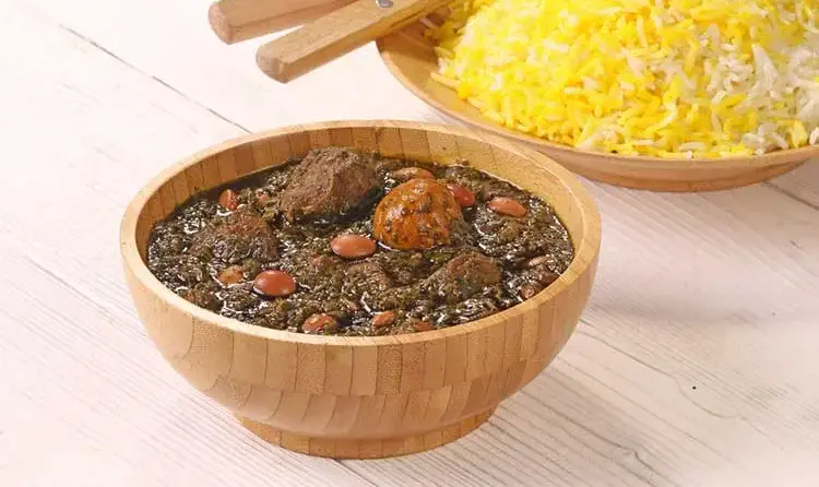 طرز تهیه قورمه سبزی تهرانی